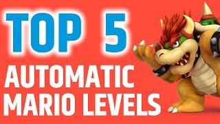 Super Mario Maker - Top 5 Best Levels Automatic Mario Gameplay