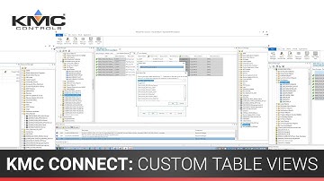 KMC Connect: Custom Table Views