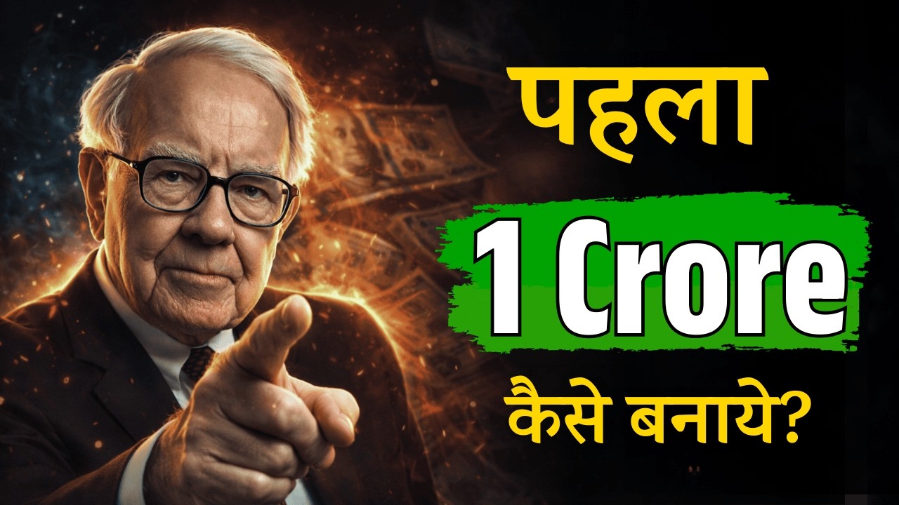पहला 1 करोड़ कमाने का Blueprint 💰 | 1 Year Challenge + Warren Buffett का Wealth Secret