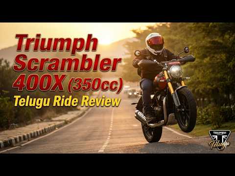 Triumph Scrambler 350 Telugu Ride Review
