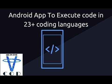 Android Phone App For Coding | How To Code In Android Phone | coding ...
