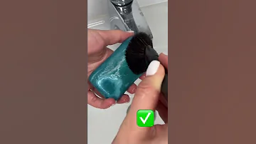 Как правильно мыть кисти‼️
