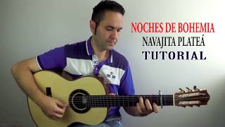 NOCHES DE BOHEMIA, NAVAJITA PLATEÁ, Tutorial (Jerónimo de Carmen) Guitarraflamenca chords