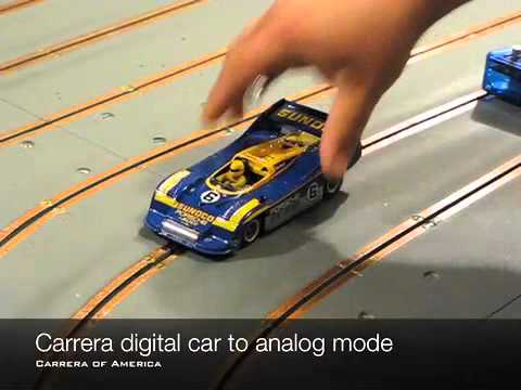 Carrera DIGITAL 132 Car to analog - YouTube