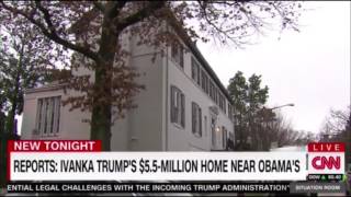 Ivanka Trump and Jared Kushner new $5.5M DC home, Obamas new neighbor ?#realtor #zillow
