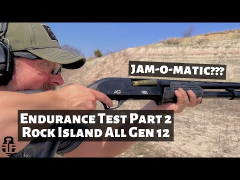 Budget Shotgun Endurance Test Part 2 -- Rock Island All Gen 12
