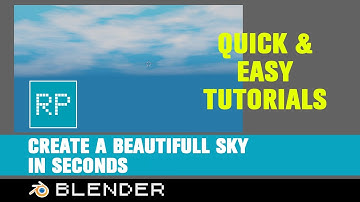 QuickTips Blender - Dynamic Sky in Seconds