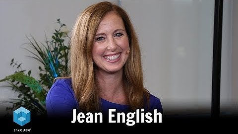 Jean English, NetApp | NetApp: Accelerate Your Journey to AI 2018