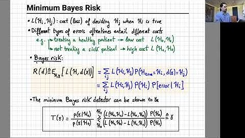 UiA-IKT721: Lecture 18: Bayesian Hypothesis Testing