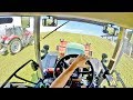 Cab View | John Deere 7930 Pushing Silage