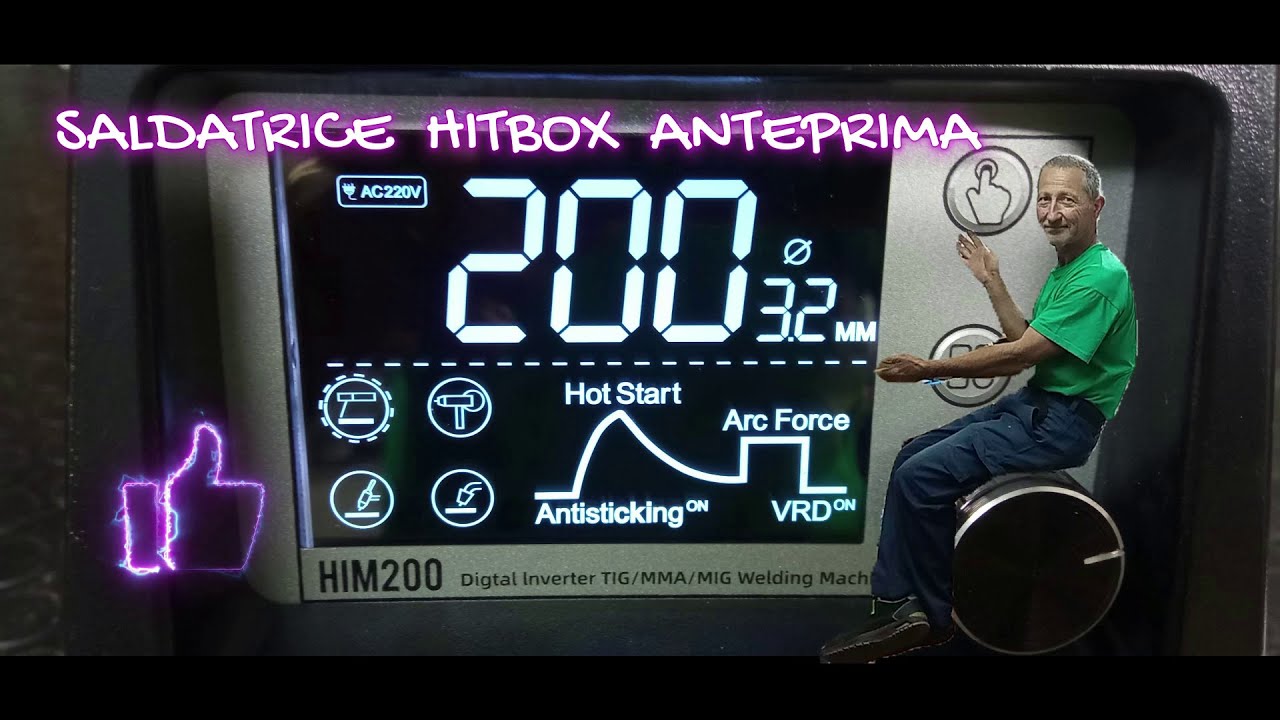 saldatrice multiprocesso HITBOX HIM200