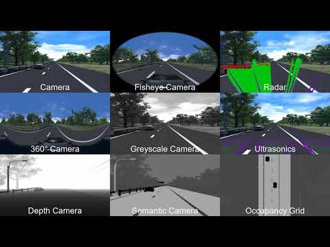NI monoDrive Simulator AD for HIL and SIL Applications - SIL Sensor Views #1