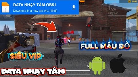 REG FF OB50, CÁCH CÀI DATA HEADSHOT 100% SIÊU NHẠY TÂM, GHIM ĐẦU ĐẠN THẲNG BẮN FULL ĐỎ