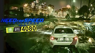 Need for Speed (2015) Remastered Mod PC RTX 4080 4K Ultra Gameplay | FilmicFX Enabled