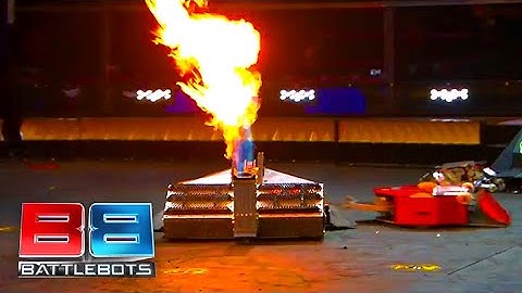When Bots Catch FIRE! (Explosions, Smoke & Mayhem) | BATTLEBOTS