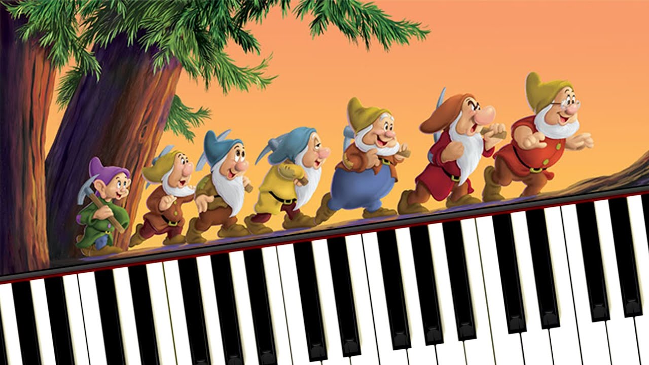 Heigh-Ho (Snow White) - Piano Tutorial