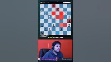 Hikaru Nakamura calculated accuracy 100%😤🧠 #chess #hikarunakamura #magnuscarlsen #shorts #gaming