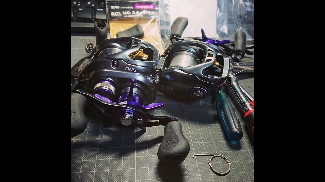 タトゥーラSVTW の ＃ハンドルノブと ＃ドラグノブ を変える