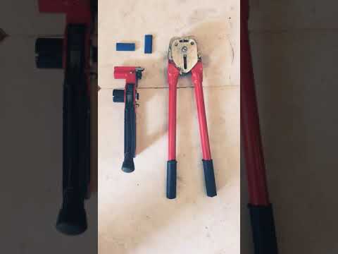 How to use Strapping machine demo / package strapping  / parcel packing tool / package