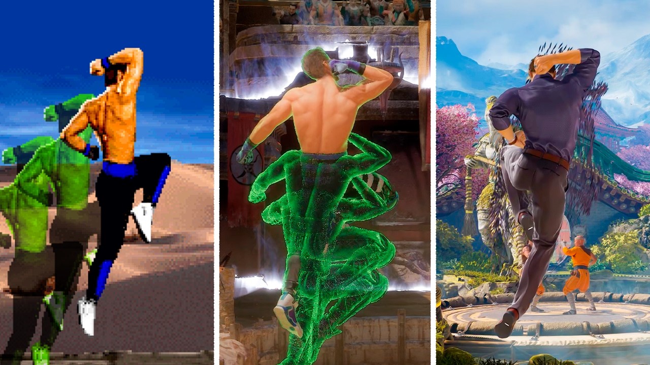 Evolution of Johnny Cage's Shadow Uppercut (1993-2026)