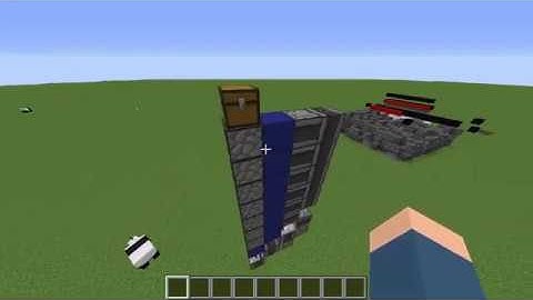 Minecraft 1.15.2 - Extremely Simple Item Elevator | 2x Hopper Speed |  Silent | Observers | TILEABLE