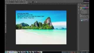 How to turn OFF pixel grid in Photoshop