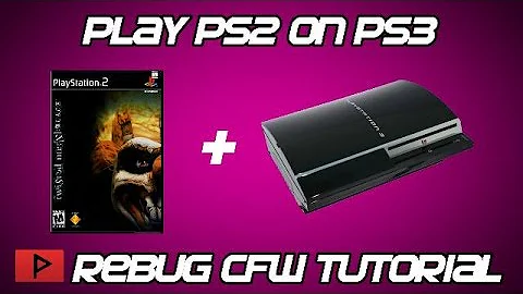 [How To] Play PS2 Games on Rebug CFW CEX PS3 (Wireless Sync Works, Long Tutorial)
