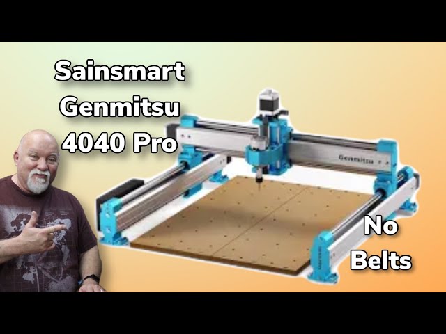 Genmitsu CNC Router Machine 4040-PRO for Woodworking Metal Acrylic MDF  Nylon Cutting Milling, GRBL Control, 3 Axis CNC Engraving Machine