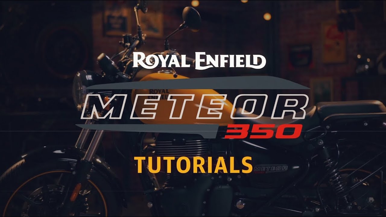 Royal Enfield Meteor 350 fai da te |  ISPEZIONE DEL LIVELLO DELL’OLIO