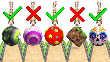 Going Balls VS City Ball Run VS Rollance - Mega Speed Run Walkthrough Race 2025!🚀🔥