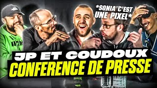 JP ET COUDOUX LA CONFERENCE DE PRESSE TENDU🥊JP INS*LTE COUDOUX IL P*TE UN CABLE😂JEAN PORMANOVE JP