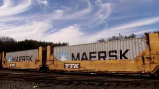 CSX Q130 @ WELLSBORO, IN 9 27 14 CSX 5311 CSX 680
