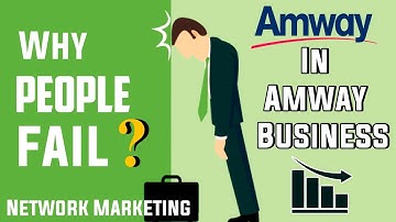 Why People Fail In Amway Business | Network Marketing | MLM #Amway