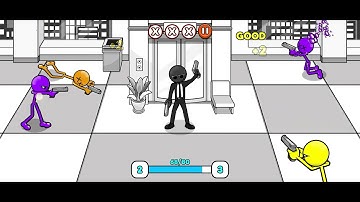 Gun fu Stickman 3 - gameplay 1 #stickman #gunfustickman #mobilegame #gameplay