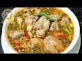 ต้มแซ่บกระดูกหมูอ่อน เปรี้ยวจี๊ดจ๊าด แซ่บซี๊ดถึงใจ | Spicy Pork Soft Bone Soup | ครัวปรุงอร่อย