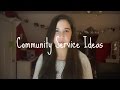 20 community service ideas