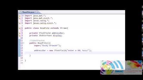 Intermediate Java Tutorial   34   Creating a Simple Web Browser