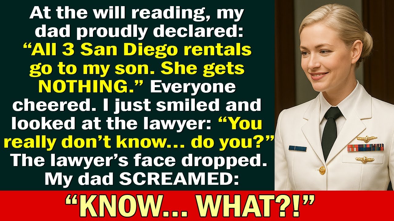 На оглашении завещания отец пытался меня вычеркнуть, но я лишь улыбнулся: «Адвокат… Вы действител...