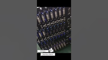 Mixed modular matrix video processor #avinstall #proav #avpro
