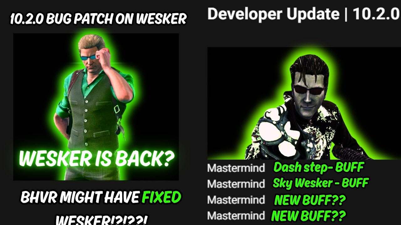 BHVR REVIVED WESKER?!?! - Dead By Daylight