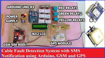 Cable Fault Detection System with SMS Notification using Arduino, GSM and GPS
