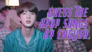 [KPOP GAME] GUESS THE KPOP SONGS BY ENGLISH PHRASE