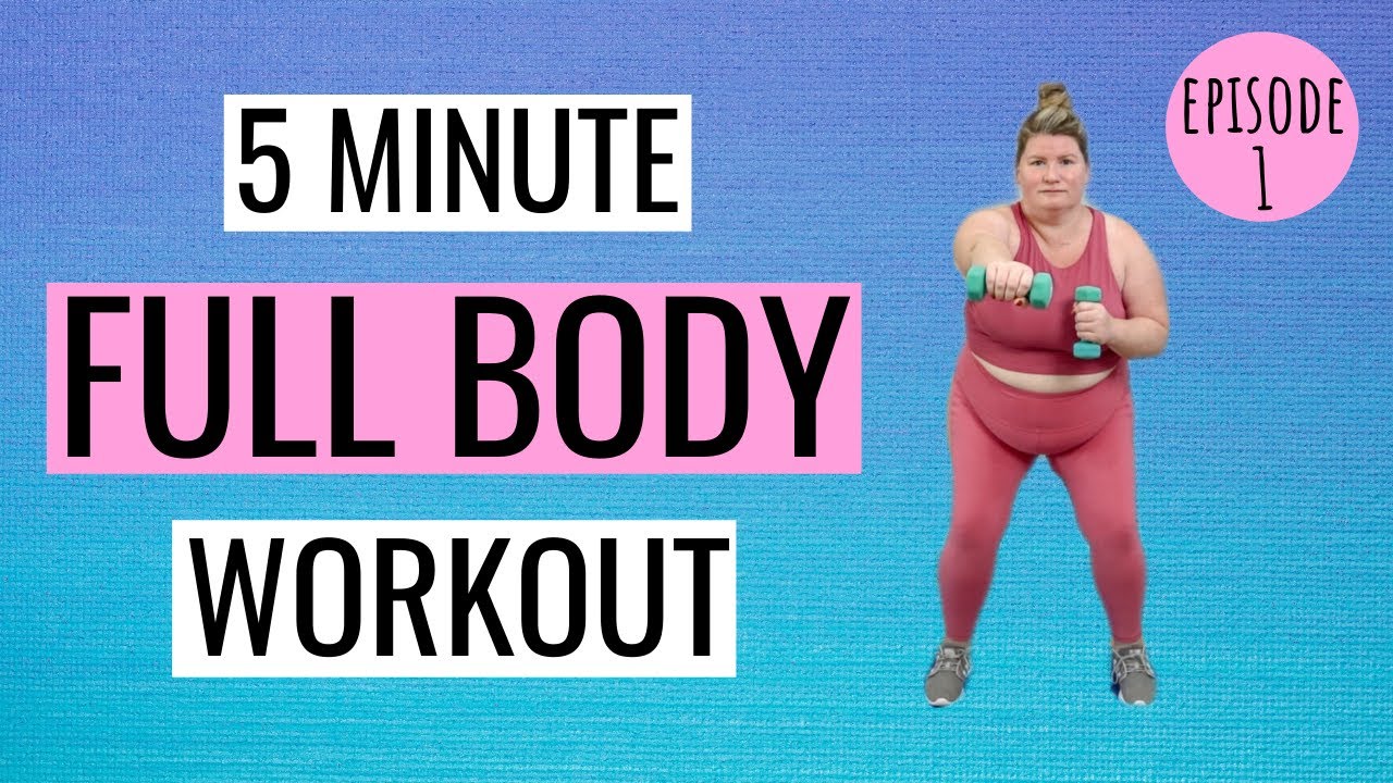 5 Minute Workout Series / Full Body (pt 1) / Plus Size, Disability