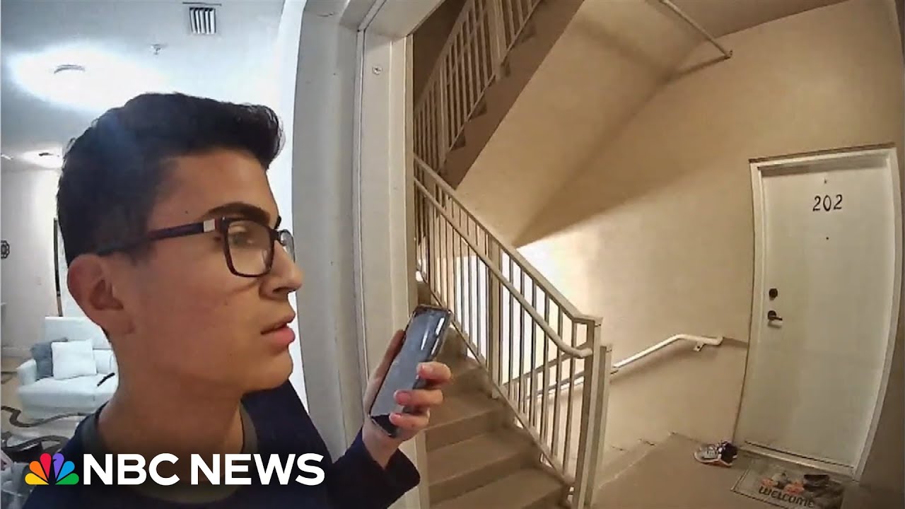 Videos show Florida teen in moments surrounding mother’s fatal stabbing