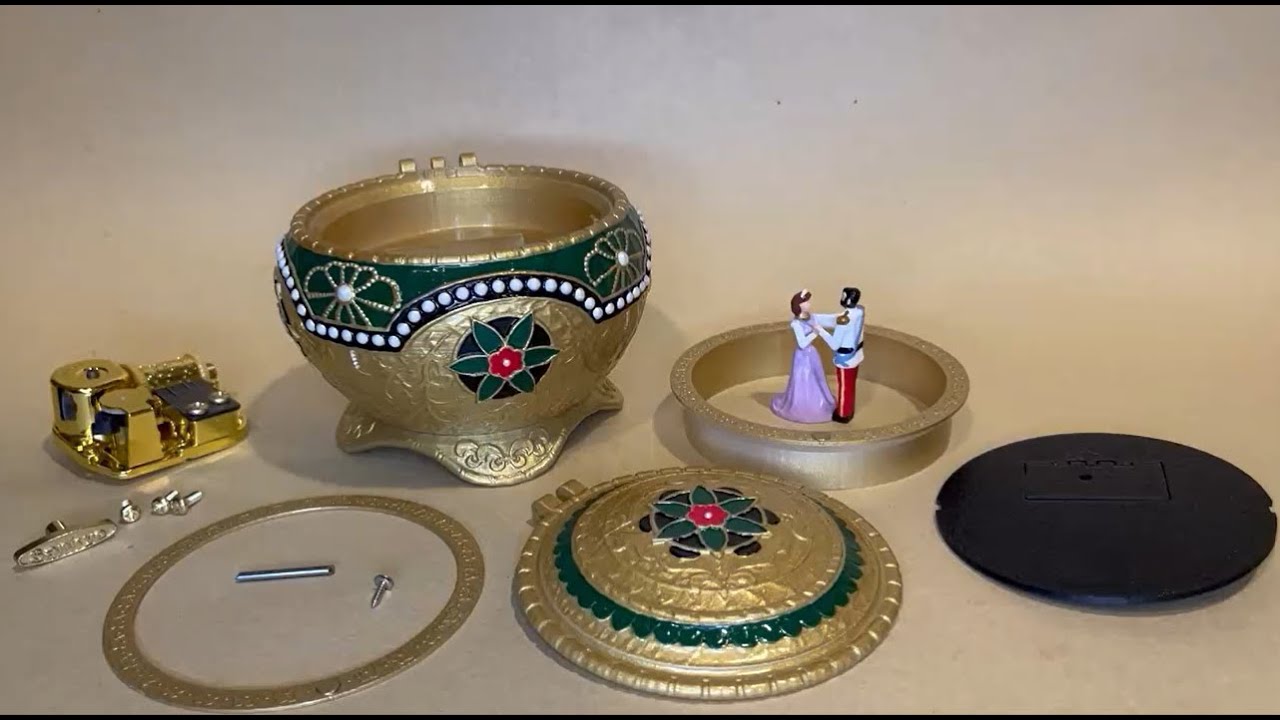 3D Printed Anastasia Music Box : 5 Steps (with Pictures