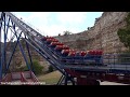 Superman: Krypton Coaster (Off-ride HD) Six Flags Fiesta Texas