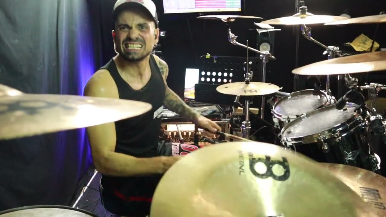 NAPALM DEATH - PLAGUE RAGES - tribute to Danny Herrera - Raphael Saini Drum cover