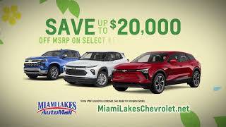 Get $20,000 OFF New 2025 Chevy Silverado | Miami Lakes Chevrolet