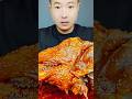 The bone-in pork with sesame sauce is especially delicious. #mukbang #porkchilly #food #asmr