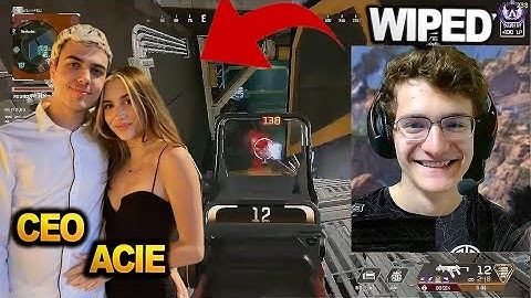 TSM Verhulst team brutally wiped out  Imperialhal & Acie in ranked!! *NEW* ( apex legends )